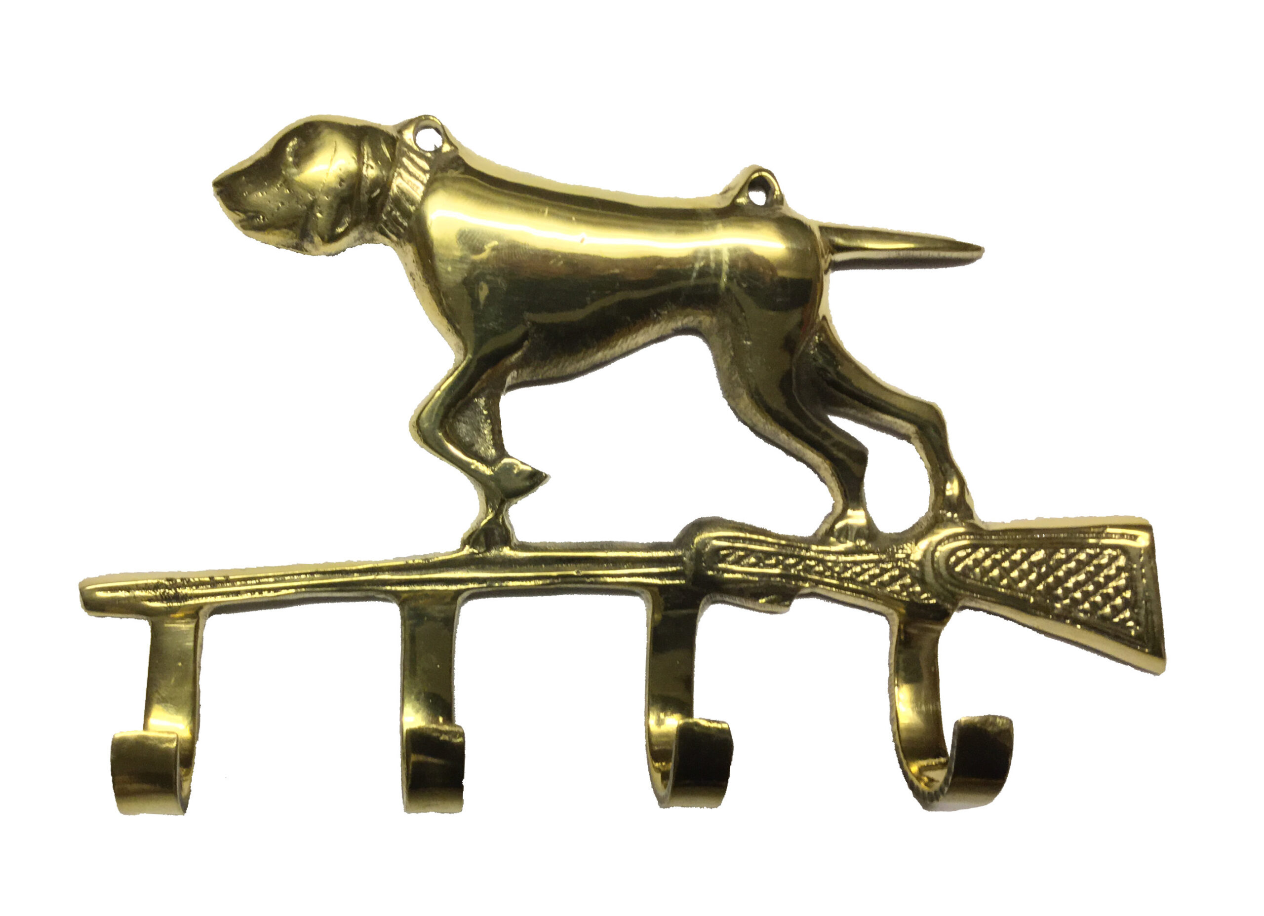 Brass Keyhook - Gundog